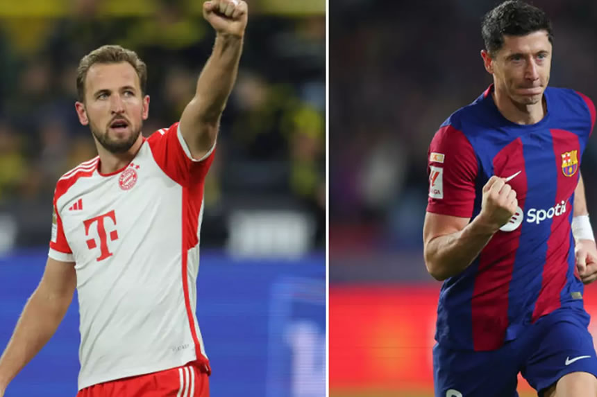 Arithi Barcelona wamnyatia Harry Kane arithi mikoba ya Lewandowski - PMTV